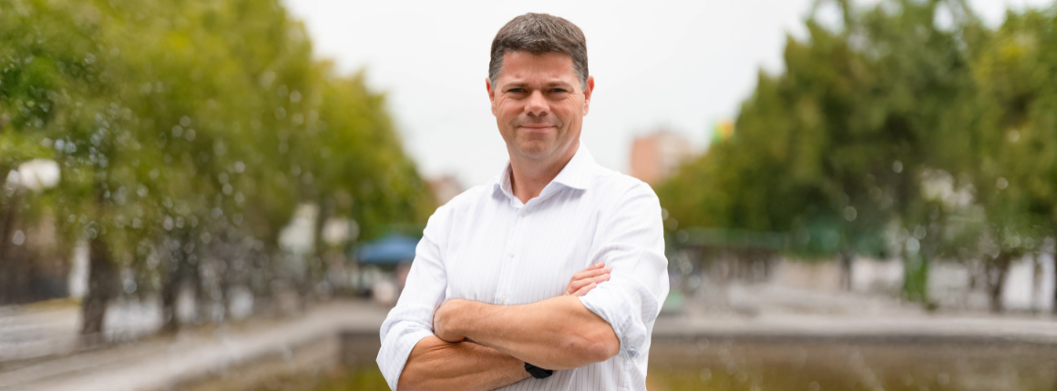 Vlaams Parlementslid Tom Ongena (Open Vld)