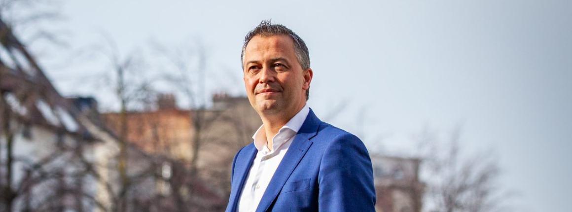 Vlaams Parlementslid Egbert Lachaert (Open Vld)